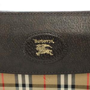 burberrys ヴィンテージ ノバチェック クラッチバッグ ベージュ ブラウン