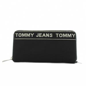 ジーンズ JEANS 長財布 ラウンドファスナー 小銭入れ ロゴ 黒 ブラック AU0AU00412 /AN7