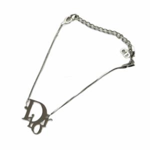 Dior ブレスレット アクセサリー バングル ロゴ シルバー色 GY18 /MQ OH
