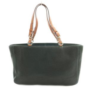 COACH トートバッグ ハンド レザー 黒 ブラック 8A44 /SS OS GY18