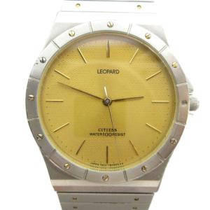 ジャンク品 7933-799259 LEOPARD 腕時計 ウォッチ クォーツ ロゴ