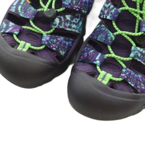 KEEN サンダル 総柄 US9 27.0cm 紫 マルチカラー /MI GY18