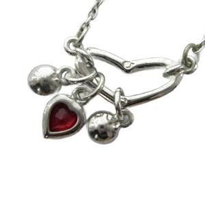 SWAROVSKI ネックレス アクセサリー ペンダント ハート シルバー色 GY18 /MQ