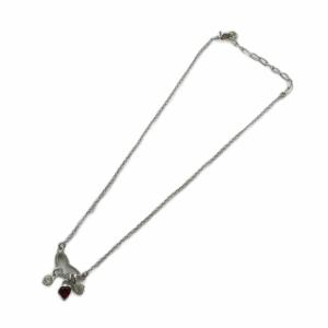 SWAROVSKI ネックレス アクセサリー ペンダント ハート シルバー色 GY18 /MQ