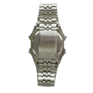 SEIKO ジャンク品 A904-5090 SORTS 100 腕時計 ウォッチ クォーツ デジタル シルバー色 GY18