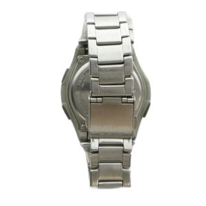 CASIO WVA-M480 腕時計 ウォッチ ソーラー 白文字盤 カレンダー付き シルバー色 GY11 /MQ