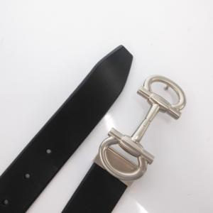 Salvatore Ferragamo ダブルガンチーニ ベルト ブラック