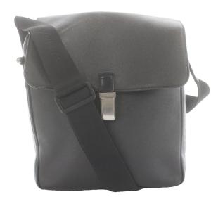 ヤランガ ショルダーバッグ タイガ レザー ブラック M30822