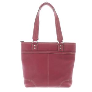 COACH トートバッグ ハンプトンズレザー ハンドバッグ ピンク F13959 /SR GY11