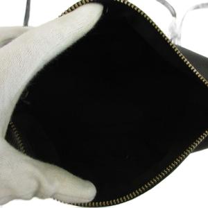 FURLA ショルダーバッグ レザー ロゴ ゴールド金具 黒 ブラック /XZ GY18