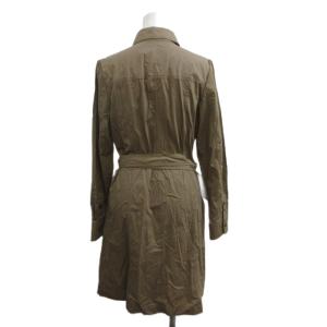 BURBERRY LONDON シャツワンピース 40 ブラウン FM050-586-50
