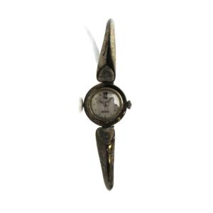 SEIKO ジャンク品 1E20-0700 腕時計 ウォッチ クォーツ ロゴ Silver925 シルバー色 GY18