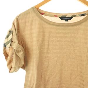 BURBERRY LONDON カットソー 半袖 1 ベージュ /ES GY18