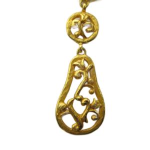 ネックレス ヴィンテージ アクセサリー ロング ゴールド色 GY11 /MQ
