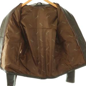 Schott ライダース シングル ジャケット 38 ダークブラウン