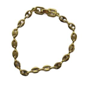 ブレスレット アクセサリー バングル ロゴ ゴールド色 GY11 /MQ