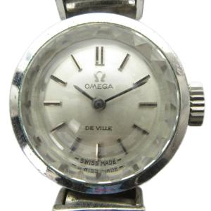 ジャンク品 De Ville デビル デヴィル  カットガラス 腕時計 ヴィンテージ アンティーク ウォッチ