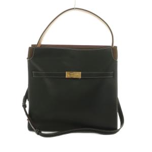 2WAY ショルダーバッグ ネイビー ベージュ