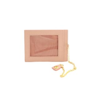 PRADA SAFFIANO MULTIC CAMMEO ORCHI サフィアーノ レザー チェーン付き パスケース