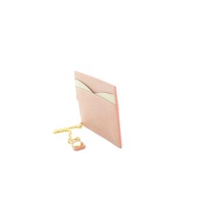 PRADA SAFFIANO MULTIC CAMMEO ORCHI サフィアーノ レザー チェーン付き パスケース
