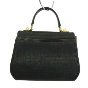 Pierre Cardin ハンドバッグ ショルダー 2WAY ホースヘア レザー ゴールド金具 黒 ブラック /XZ GY11