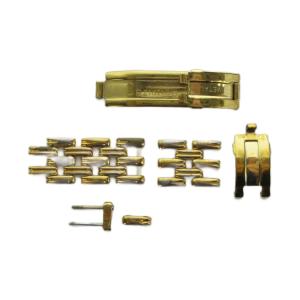 腕時計用部品 バックル ロゴ ゴールド色 GY11 /MQ OH