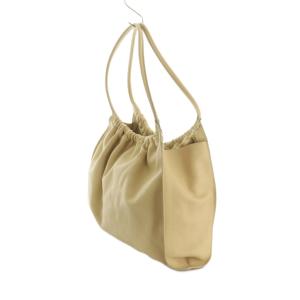 GUCCI トートバッグ レザー ベージュ