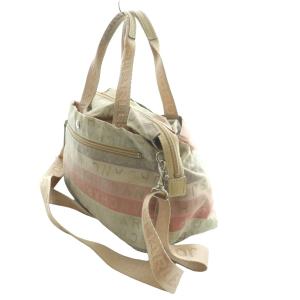 CHARLES JOURDAN 2WAYバッグ ハンド ショルダー グレー ピンク /SS OS GY18