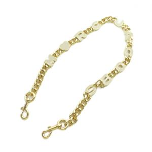 THE LOGO CHAIN SHOULDER STRAP チェーンショルダーストラップ ロゴ ゴールドカラー