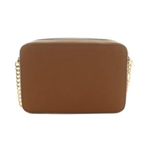 MICHAEL KORS ショルダーバッグ レザー スクエア型 茶 /MI GY18