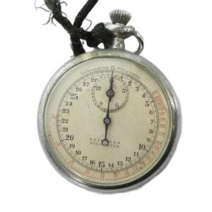 精工舎 PULSIMETER ストップウォッチ ロゴ スモセコ シルバー色 GY18 /MQ
