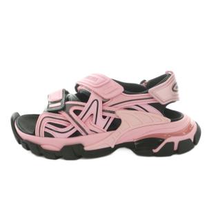 BALENCIAGA Track Sandal US7 ピンク 617543