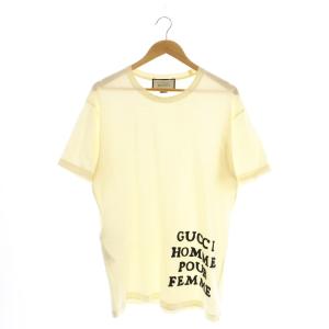 Tシャツ クリーネック 半袖 ロゴ 生成 GY18 /SY