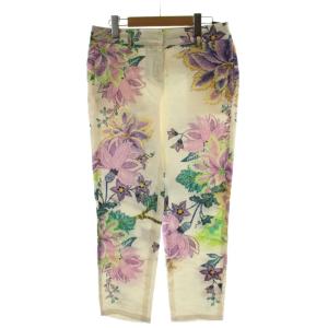 パンツ 40 マルチカラー 長ズボン 花柄 XTT202FHZ85 /GG GY18