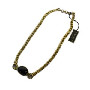 ネックレス アクセサリー ペンダント ロゴ ゴールド色 GY18 /MQ