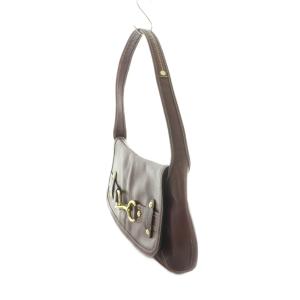 COACH ハンドバッグ レザー フラップ ビット金具 ボルドー 11263 /MI GY18