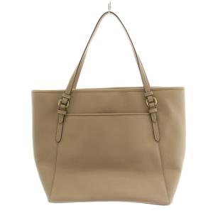 COACH トートバッグ ショルダーバッグ ロゴ レザー ベージュ F27349 /AN44 GY11