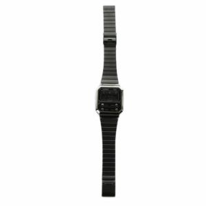 CASIO A100WE 腕時計 ウォッチ クォーツ デジタル カレンダー付き シルバー色 GY18 /MQ