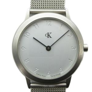 K3121 腕時計 ウォッチ クォーツ ロゴ シルバー色 GY18 /MQ