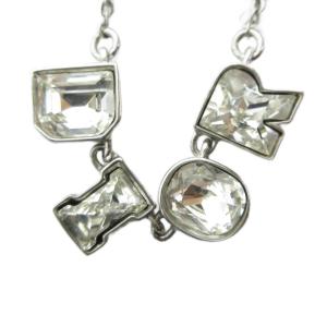 ネックレス アクセサリー ペンダント ロゴ シルバー色 GY18 /MQ OH