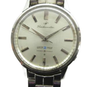 Seikomatie J13044 腕時計 自動巻き シルバーカラー