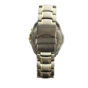 SEIKO ジャンク品 KINETIC 5M42-0J00 腕時計 ウォッチ 自動巻発電クオーツ カレンダー付き 黒文字盤