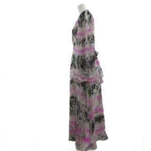 Emilio Pucci ワンピース シルク 38 マルチカラー ビーズ装飾 16RG02