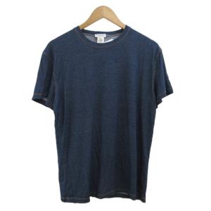 Tシャツ XL ネイビー 紺 ラウンドネック 半袖 カットソー /PP GY18