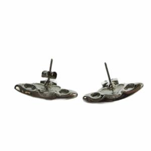 ピアス 両耳用 ロゴ オーブ シルバーカラー（2026/05/22買取