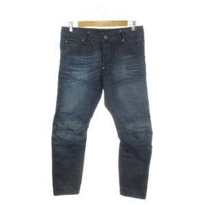 5620 3D SLIM デニム ジーンズ W30 L30 青 ブルー インディゴ ボタンフライ 立体裁断