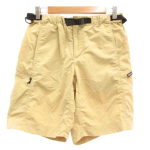 ギIIIショーツ Gi III Shorts ショートパンツ 短パン S ベージュ ベルト付き ジッパーポケット