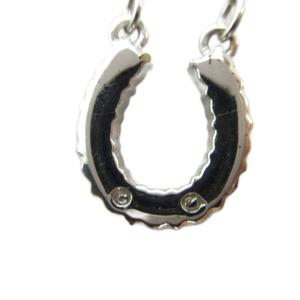 SWAROVSKI ネックレス アクセサリー ロゴ ホースシュー ラインストーン シルバー色 GY18 /MQ