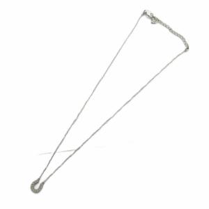 SWAROVSKI ネックレス アクセサリー ロゴ ホースシュー ラインストーン シルバー色 GY18 /MQ
