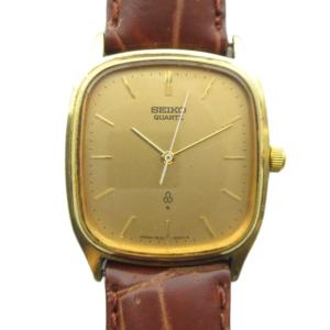 7830-5210 腕時計 クォーツ ウォッチ レザーベルト ロゴ ゴールド色 GY18 /MQ